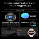Montre Connectée Écran Couleur 1.45 Pouces Appels Bluetooth Surveillance Santé Longue Autonomie Notifications Multilingue - w...