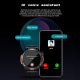Montre Connectée Étanche IP68 Avec Lampe SOS Bluetooth 5.0 Écran 1.46 Pouces Suivi Cardiaque et Sommeil Notification Appels e...