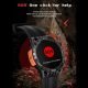 Montre Connectée Étanche IP68 Avec Lampe SOS Bluetooth 5.0 Écran 1.46 Pouces Suivi Cardiaque et Sommeil Notification Appels e...