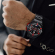 Montre Connectée Étanche 5ATM Écran 1.46 Pouces Bluetooth Appels Cuir Noir - www.yonis-shop.com