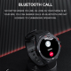 Montre Connectée Étanche 5ATM Écran 1.46 Pouces Bluetooth Appels Cuir Noir - www.yonis-shop.com