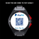 Montre Connectée Étanche 5ATM Écran 1.46 Pouces Bluetooth Appels Cuir Noir - www.yonis-shop.com