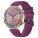 Montre Connectée Étanche Bluetooth Avec Écran HD Et Suivi De Santé Couleur Rose Red