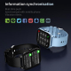 Montre Connectée Écran HD 2.1 Pouces Appels Bluetooth Suivi Santé Étanche IP67 - www.yonis-shop.com