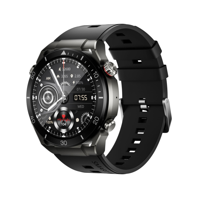 Montre Connectée Sportive Étanche IP67 Avec Appel Bluetooth Moniteur De Santé Et Écran Tactile 1.43 Pouces - www.yonis-shop.com
