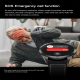 Montre Connectée Écran Couleur 1.43 Pouces Bracelet Nylon Bluetooth Appel ECG Étanche IP68 Longue Autonomie Fonctions Santé A...
