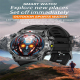 Montre Connectée Écran Couleur 1.43 Pouces AI Voice Assistant Appels Bluetooth Étanche 60 Jours Autonomie - www.yonis-shop.com