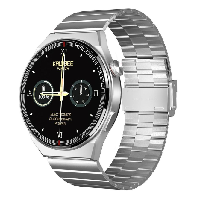 Montre Connectée Étanche IP68 Avec Bracelet En Bambou Et Acier Bluetooth Appels Multi-Sports Notifications Et Plus - www.yoni...