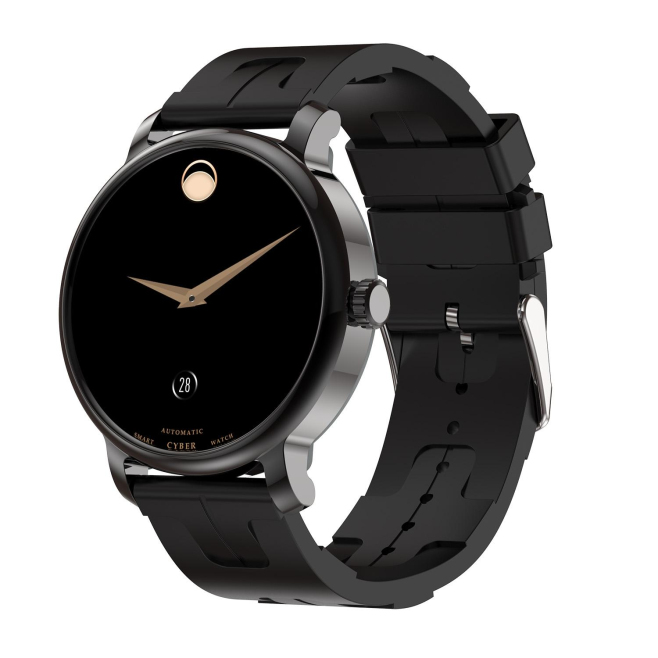 Montre Connectée Écran Rond AMOLED 1.43 Pouces Détection Oxygène Sang Étanche IP67 - www.yonis-shop.com