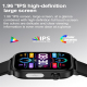 Montre Connectée Écran Couleur 1.96 Pouces Bluetooth ECG Appel Cardiaque Oxygène Sommeil Fitness - www.yonis-shop.com