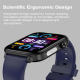 Montre Connectée Écran Couleur 1.96 Pouces Bluetooth ECG Appel Cardiaque Oxygène Sommeil Fitness - www.yonis-shop.com