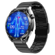 Montre Connectée Santé Intelligente Avec Écran Rond 1.55 Pouces Fonction ECG Analyse Composition Corporelle Surveillance Stre...