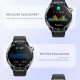 Montre Connectée Santé Intelligente Écran Rond 1.55 Pouces Suivi ECG et Sommeil Étanche IP67 Autonomie Longue Durée Fonctions...