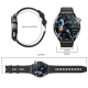 Montre Connectée Santé Intelligente Écran Rond 1.55 Pouces Suivi ECG et Sommeil Étanche IP67 Autonomie Longue Durée Fonctions...