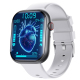 Montre Connectée Écran 2.1 Pouces Avec Suivi Santé Alarme SOS et Plus de 100 Modes Sportifs Couleur Noir Gris