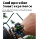 Montre Connectée Écran 1.35 Pouces Appels Bluetooth Surveillance Santé 24H Plus de 150 Modes Sportifs Noir Silicone - www.yon...