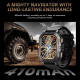 Montre Connectée Sport 2.02 Pouces Bluetooth Appel Sommeil Oxygène Sanguin Fréquence Cardiaque Pression Artérielle Moniteur S...