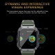 Montre Connectée Sport 2.02 Pouces Bluetooth Appel Sommeil Oxygène Sanguin Fréquence Cardiaque Pression Artérielle Moniteur S...