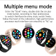 Montre Connectée Sportive Étanche IP67 Avec Appels Bluetooth Notifications Cardiofréquencemètre et Moniteur de Santé - www.yo...