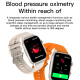 Montre Connectée Sportive IP68 Avec Appels Bluetooth Moniteur Santé Et Notifications - www.yonis-shop.com