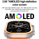 Montre Connectée Sport Étanche IP68 Avec Appel Bluetooth Moniteur Santé Sommeil Oxygène Fréquence Cardiaque Notifications Mul...