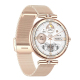 Montre Connectée Écran AMOLED 1.19 Pouces Bracelet Acier Inoxydable Suivi Santé Appels Bluetooth Argentée - www.yonis-shop.com