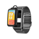 Montre Connectée 2 en 1 Avec Écouteurs Bluetooth Écran Tactile Étanche ECG NFC