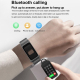 Montre Connectée 2 en 1 Avec Écouteurs Bluetooth Écran Tactile Étanche ECG NFC - www.yonis-shop.com
