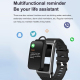 Montre Connectée 2 en 1 Avec Écouteurs Bluetooth Écran Tactile Étanche ECG NFC - www.yonis-shop.com