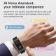 Montre Connectée 2 en 1 Avec Écouteurs Bluetooth Écran Tactile Étanche ECG NFC - www.yonis-shop.com