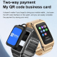 Montre Connectée 2 en 1 Avec Écouteurs Bluetooth Écran Tactile Étanche ECG NFC - www.yonis-shop.com