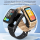 Montre Connectée 2 en 1 Avec Écouteurs Bluetooth Écran Tactile Étanche ECG NFC - www.yonis-shop.com