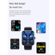 Montre Connectée Étanche IP67 Écran 2 Pouces Appels Bluetooth et Suivi Santé - www.yonis-shop.com