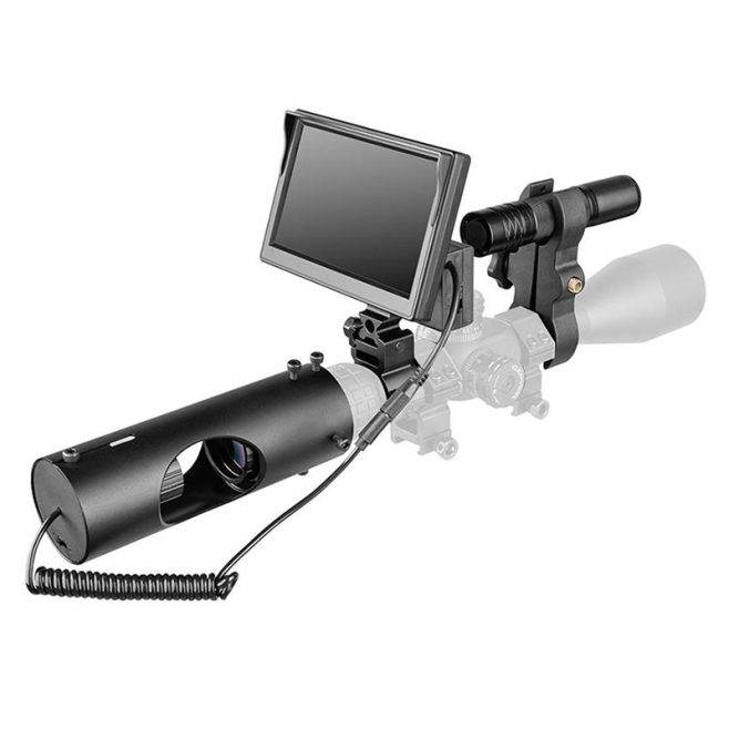 Caméra De Chasse Vision Nocturne Haute Définition Avec Jumelles Infrarouges Pour Observation Jusqu'à 200 Mètres