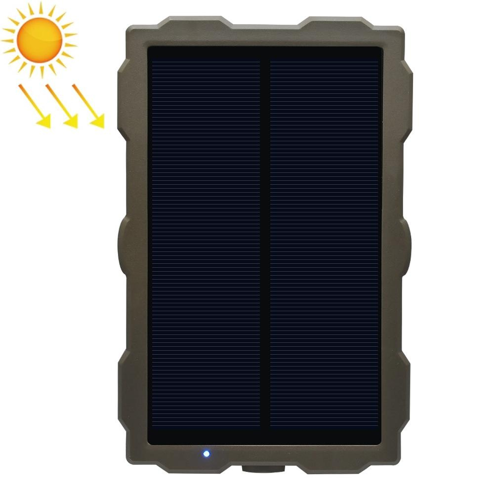Panneau Solaire 6000 MAh Pour Caméra De Chasse - 12V/1A, 6V/2A, étanche IP66, Compatible La Plupart Des Modèles