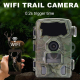 Caméra De Chasse 4K Résolution Écran TFT 2.4 Pouces Vision Nocturne 20m WiFi Bluetooth Angle Large 110° Détection PIR 120° Ét...