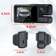 Dashcam 3 Lenses HD 1080P Vision Nocturne WIFI Enregistrement Voiture 24H Surveillance - www.yonis-shop.com