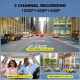 Dashcam 3 Lenses HD 1080P Vision Nocturne WIFI Enregistrement Voiture 24H Surveillance - www.yonis-shop.com
