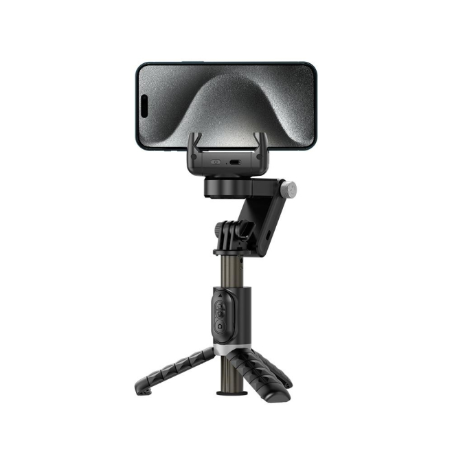 Stabilisateur Smartphone Avec Lumière Beauté 360 Degrés Trépied Et Télécommande - www.yonis-shop.com