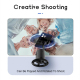 Stabilisateur Smartphone Rotation 360 Suivi Automatique Support Universel - www.yonis-shop.com