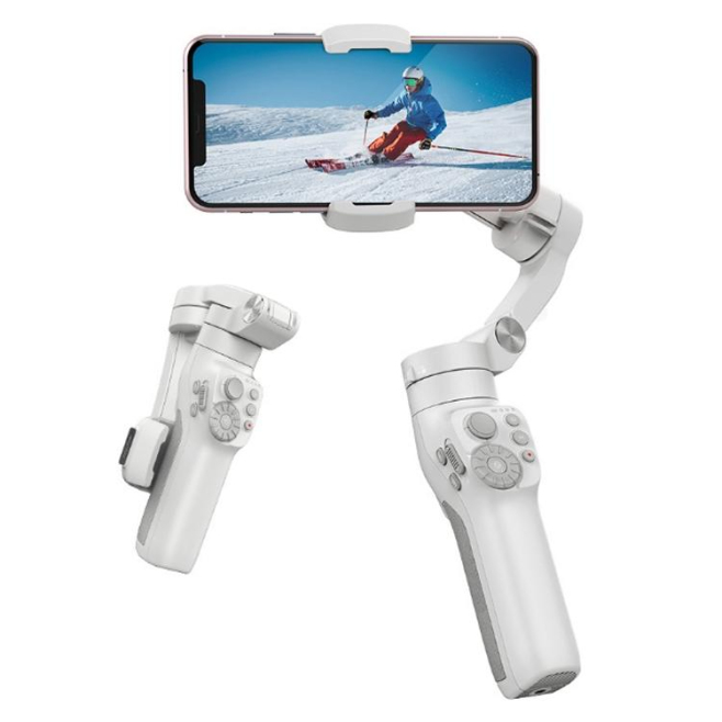 Stabilisateur Smartphone Pliable Anti-Tremblement Autonomie 10h Suivi Intelligent Pour Vlog Et Live - www.yonis-shop.com