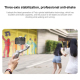 Stabilisateur Smartphone Pliable Anti-Tremblement Autonomie 10h Suivi Intelligent Pour Vlog Et Live - www.yonis-shop.com