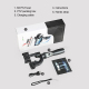 Stabilisateur Smartphone Trois Axes Anti-Tremblement Gimbal Bluetooth 12h Autonomie Zoom Suivi Personne Panoramique Rotation ...