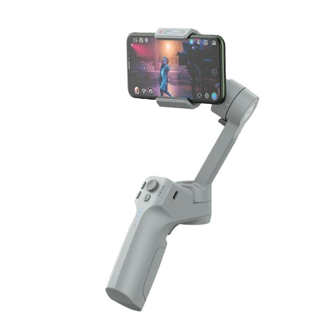 Stabilisateur Smartphone 3 Axes Pliable Avec Contrôle Gestuel Et Modes Avancés Pour Caméra Et Téléphone Portable - www.yonis-...