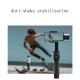Stabilisateur Smartphone Anti-Shake Triaxial Compatible Caméra Originale Photographie Time-Lapse Panoramique 180-320 Degrés F...