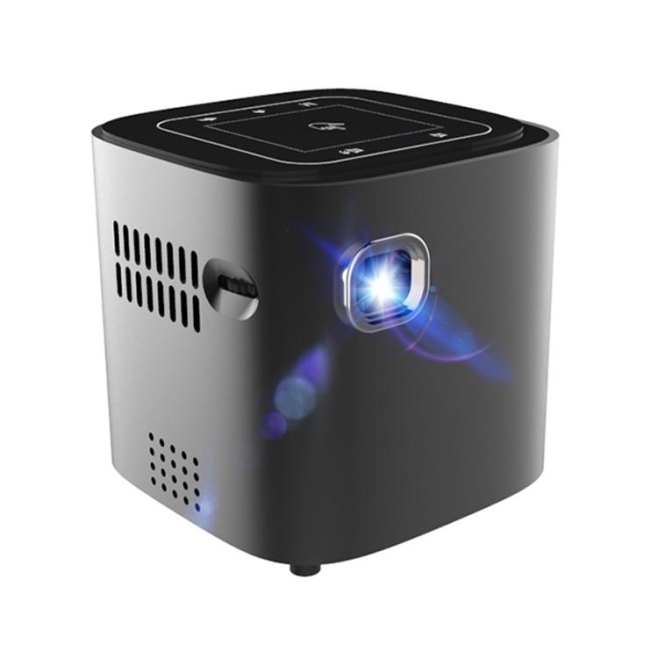 Vidéoprojecteur LED HD 1080P Android WiFi Bluetooth 3D Avec Batterie Longue Durée et Correction Automatique