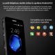 Téléphone Portable Android 5.1 Écran 2.45 Pouces 1GB RAM 8GB Stockage Quad Core 3G Bluetooth WiFi GPS - www.yonis-shop.com