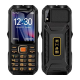 Téléphone Portable 4G Batterie 16800mAh Écran 2.4 Pouces 21 Touches Bluetooth Lampe Torche LED FM SOS Double SIM
