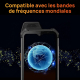 Téléphone Portable Étanche 4G Android 11 6.3 Pouces 4GB RAM 64GB ROM Triple Caméra 24MP Batterie 5000mAh NFC - www.yonis-shop...
