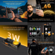 Téléphone Portable Résistant 4G Android 8.1 Écran 2.4 Pouces Batterie 4600mAh Caméra 8MP Stockage Extensible - www.yonis-shop...